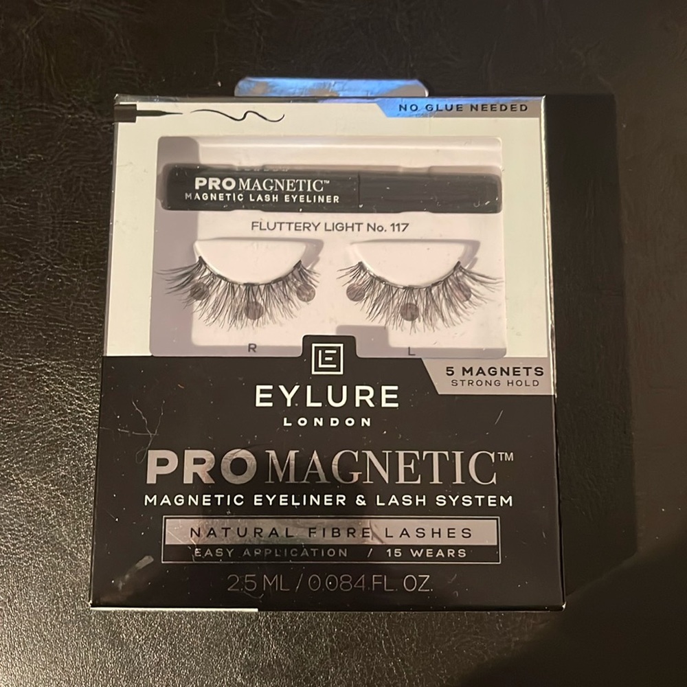 New Eyelure London Magnetic Lashes & Liner Natural Fibre